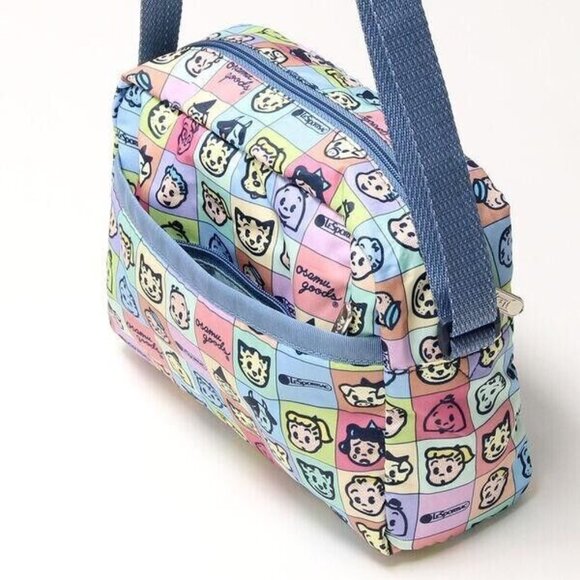 Lesportsac Osamu Goods Checkered Flag Crossbody Shoulder Bag Cute Gift - Picture 4 of 6